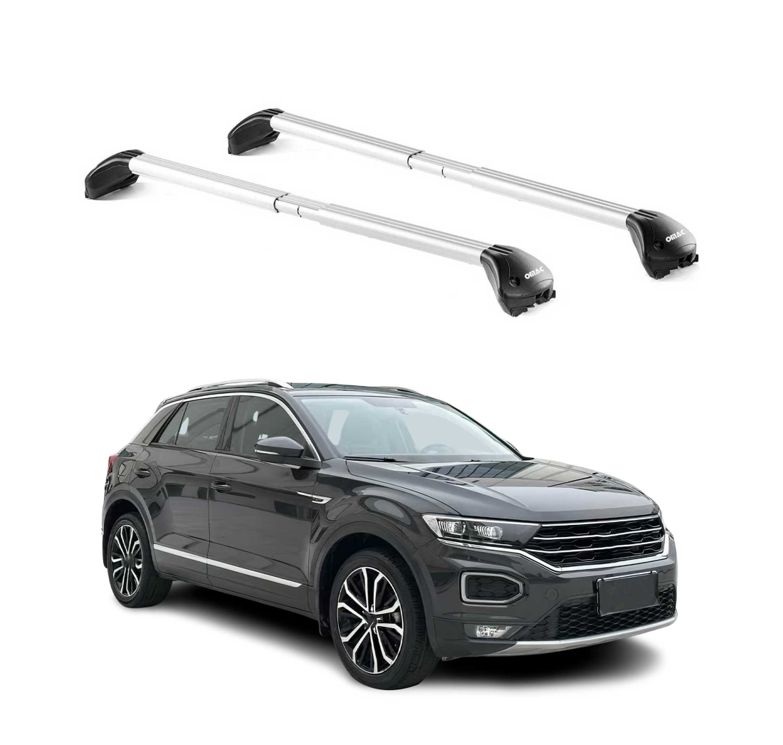Krovni nosači VOLKSWAGEN T-ROC (A11) 2017-2024 | aluminij | Molydon
