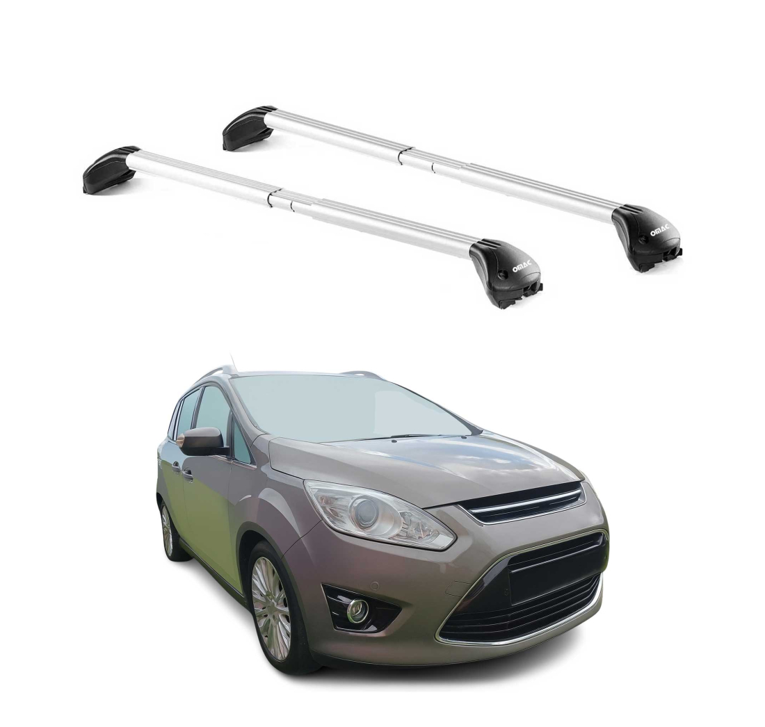 Krovni nosači FORD C-MAX 7 SEATS 2010-2019 | aluminij | Molydon