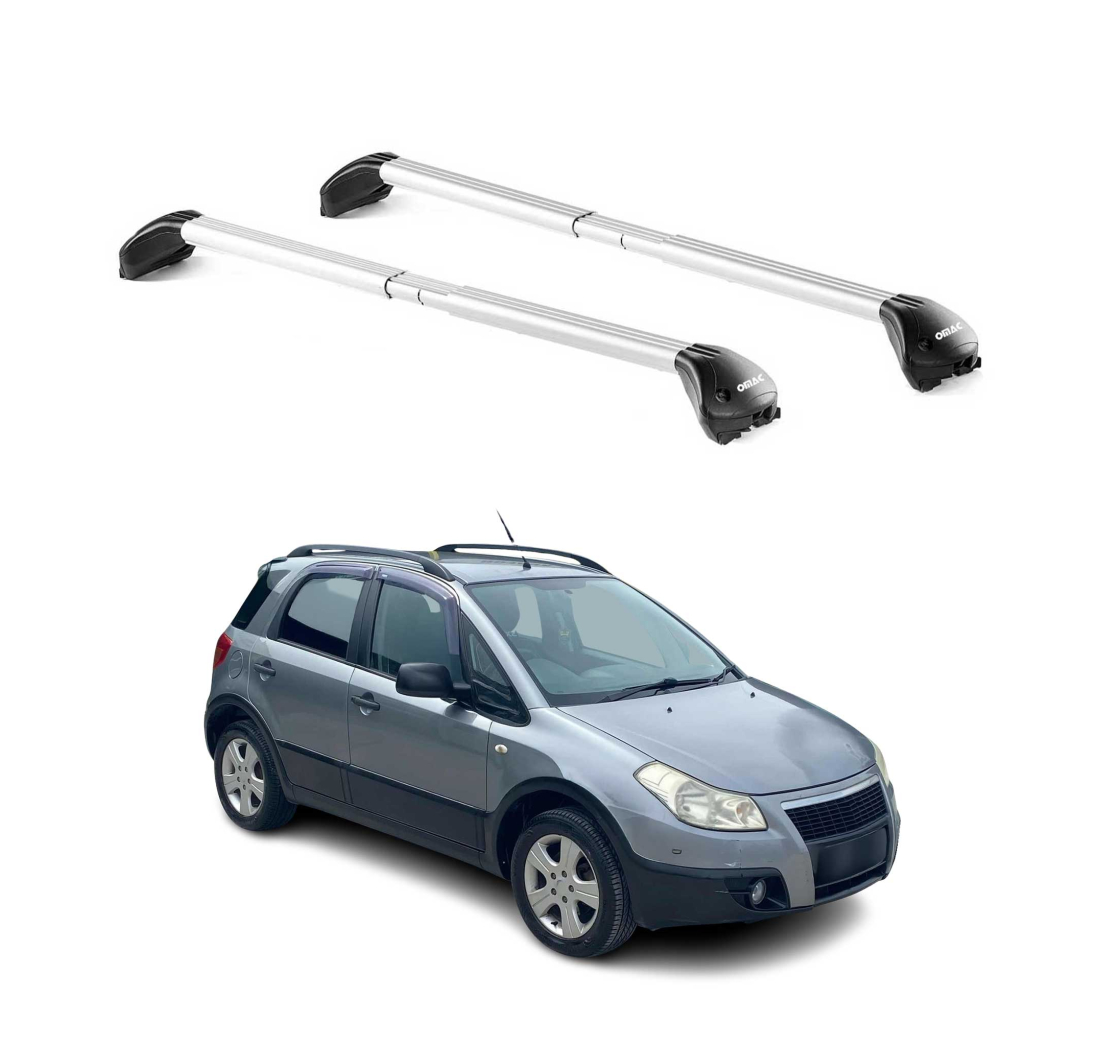 Krovni nosači FIAT SEDICI 2006-2014 | aluminij | Molydon