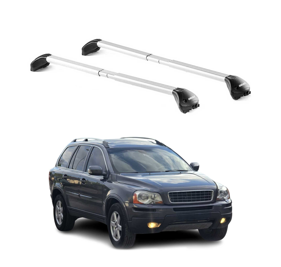 Krovni nosači VOLVO XC90 2002-2014 | aluminij | Molydon