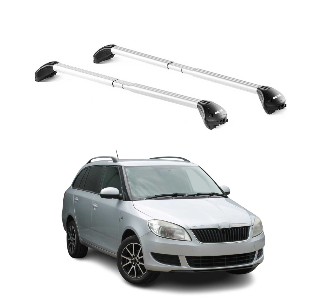 Krovni nosači SKODA FABIA SCOUT (5J) 2009-2014 | aluminij | Molydon