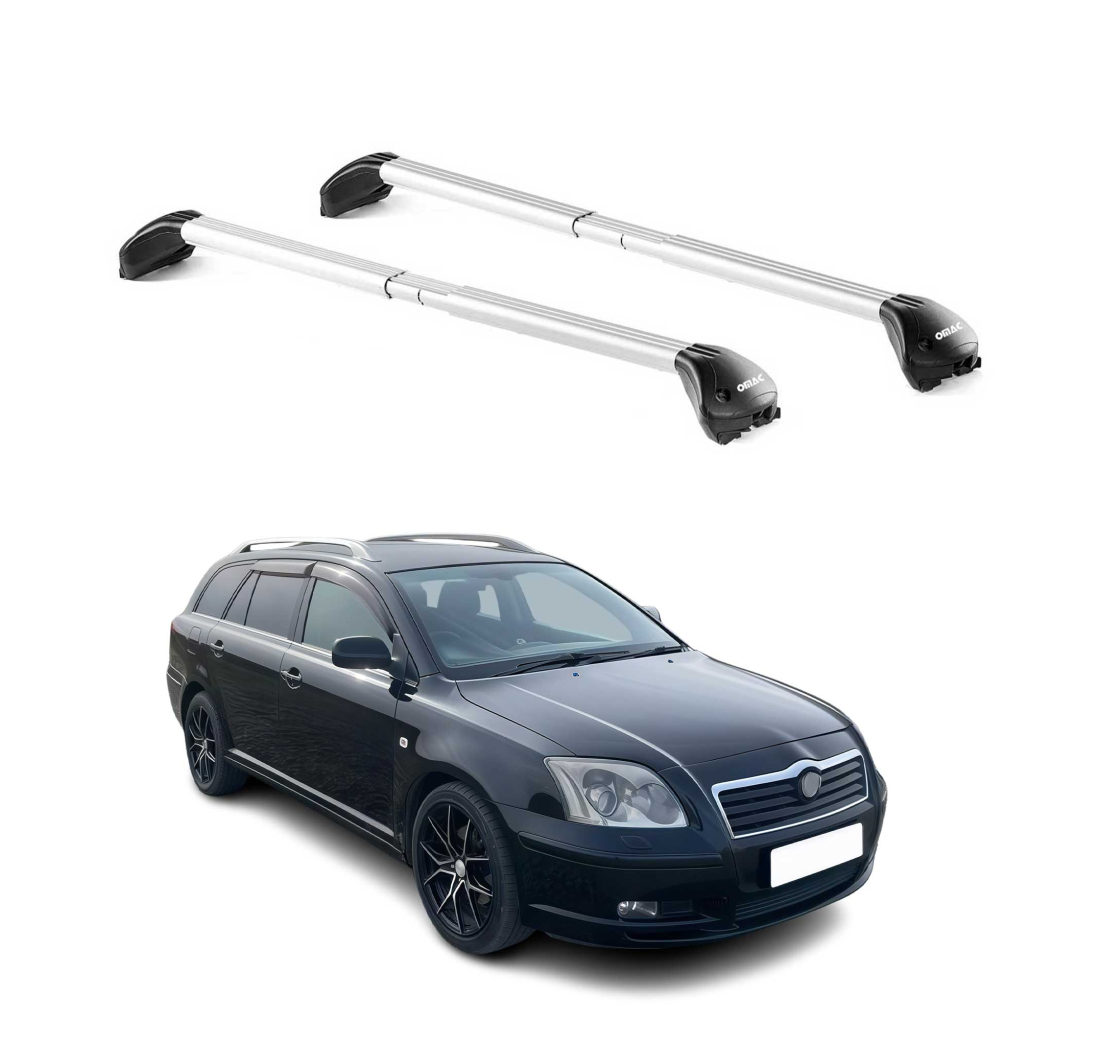 Krovni nosači TOYOTA AVENSIS VERSO 2001-2006 | aluminij | Molydon