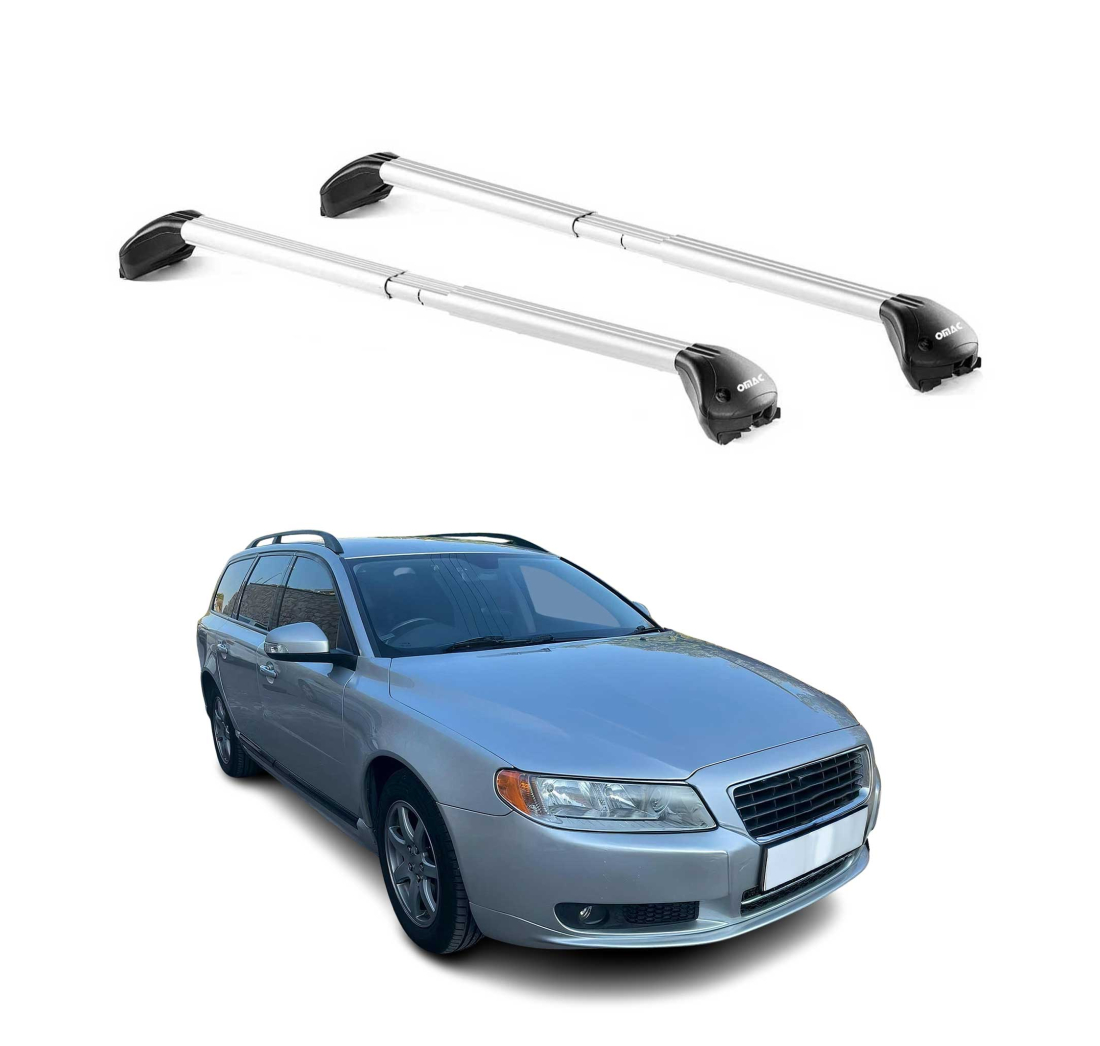 Krovni nosači VOLVO V70 2007-2016 | aluminij | Molydon