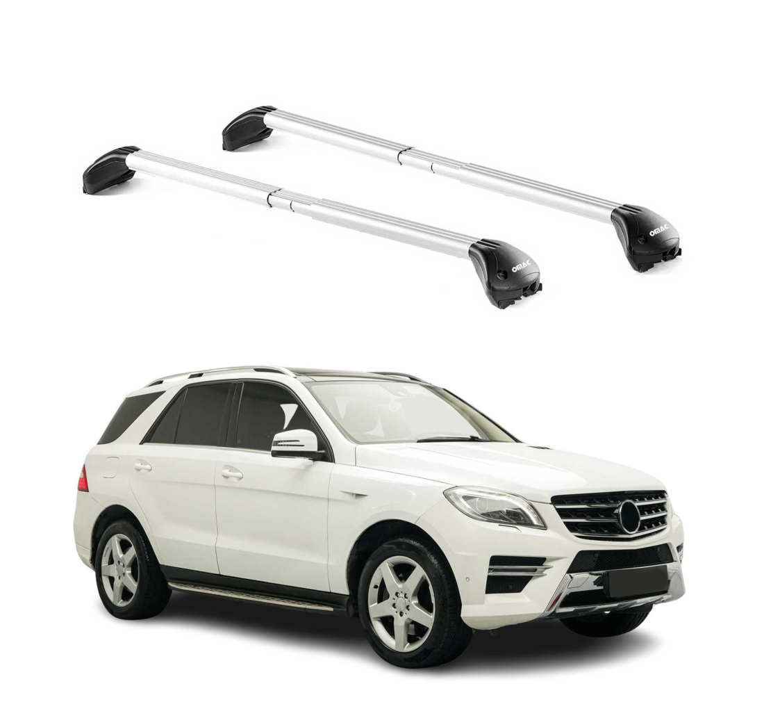 Krovni nosači MERCEDES ML (W166) 2011-2015 | aluminij | Molydon