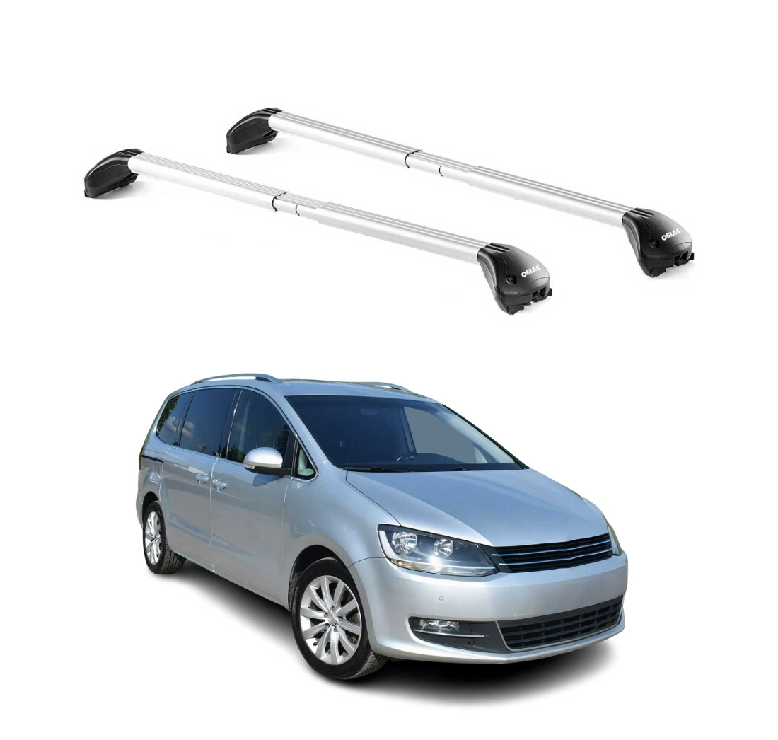 Krovni nosači VOLKSWAGEN SHARAN (7N) 2010-2020 | aluminij | Molydon