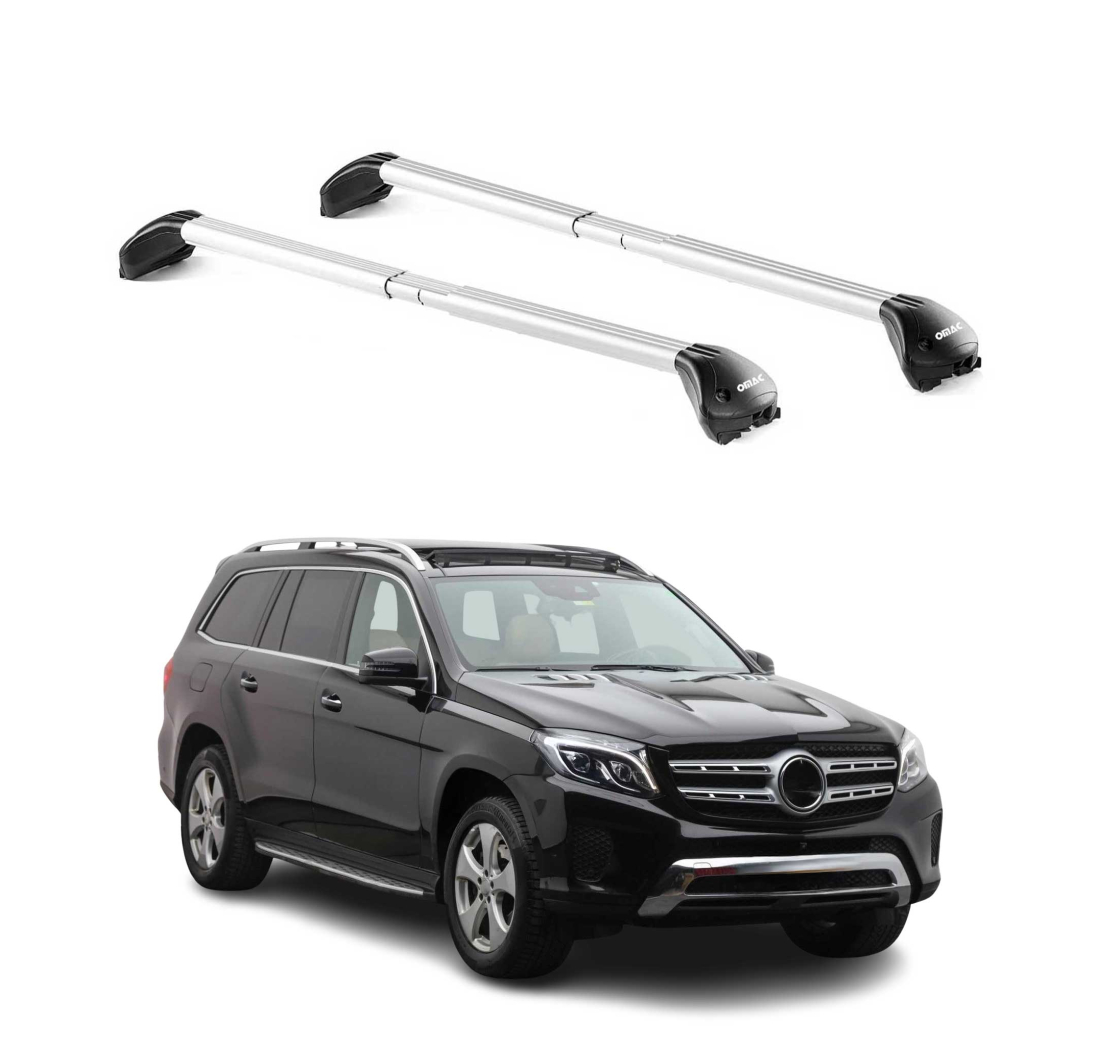 Krovni nosači MERCEDES GLS (X166) 2016-2019 | aluminij | Molydon