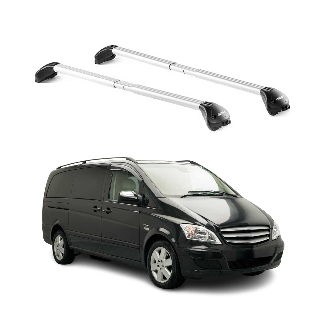 Krovni nosači MERCEDES VITO (W639) 2003-2013 | aluminij | Molydon