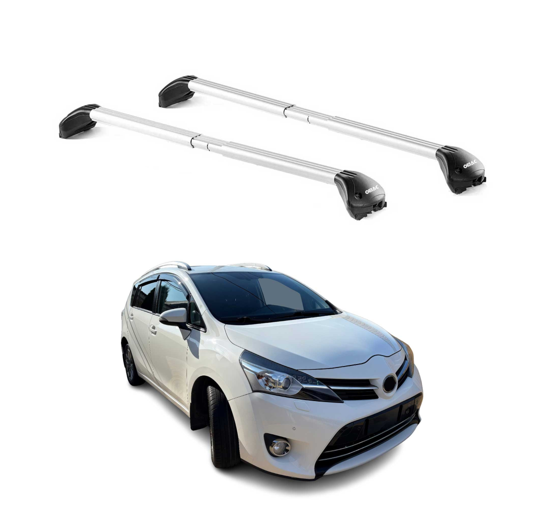 Krovni nosači TOYOTA VERSO 2009-2017 | aluminij | Molydon