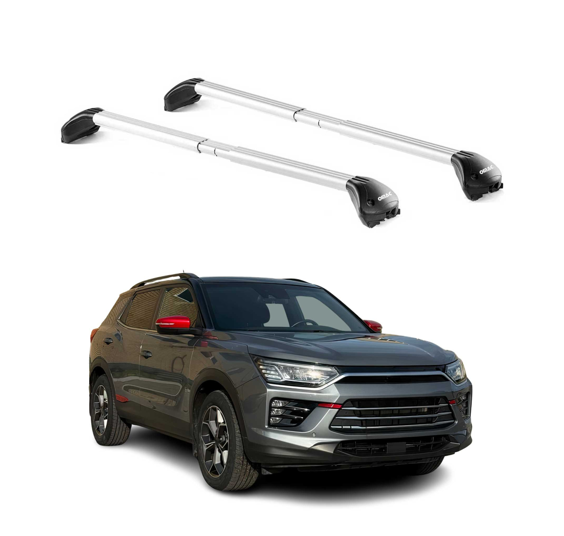 Krovni nosači SSANGYONG KORANDO 2019-2024 | aluminij | Molydon