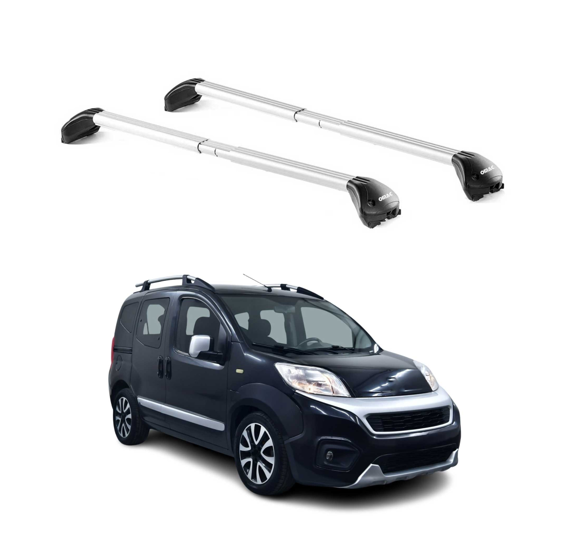Krovni nosači FIAT FIORINO (RAILING PICCOLI) 2008-2024 | aluminij | Molydon