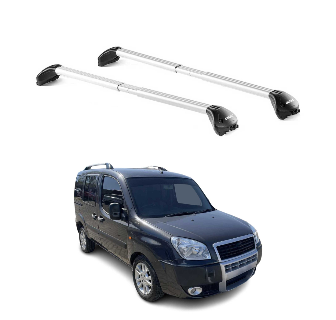Krovni nosači FIAT DOBLO MALIBU 2001-2010 | aluminij | Molydon