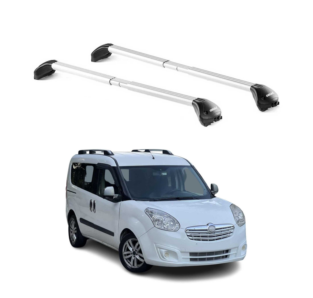 Krovni nosači OPEL COMBO D 2012-2018 | aluminij | Molydon