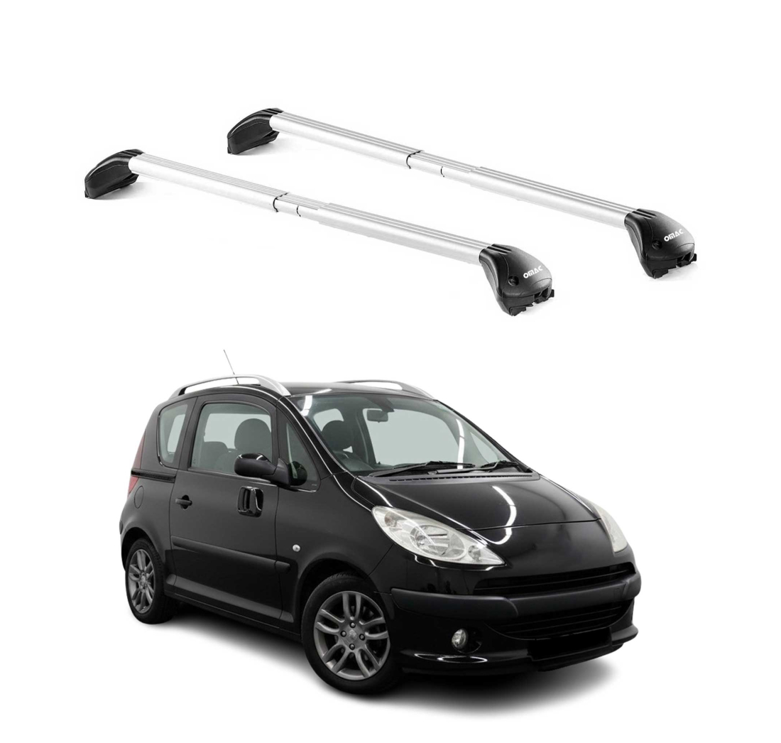 Krovni nosači PEUGEOT 1007 2005-2010 | aluminij | Molydon