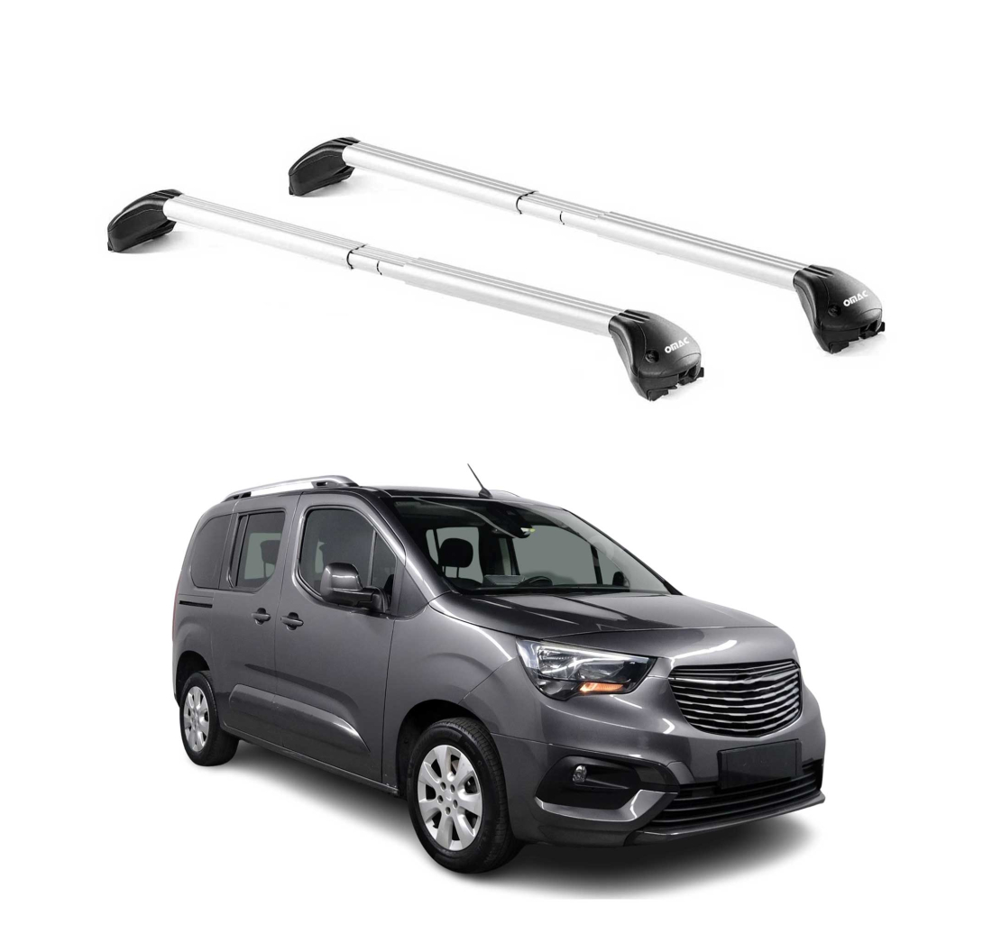 Krovni nosači OPEL COMBO E 2018-2024 | aluminij | Molydon