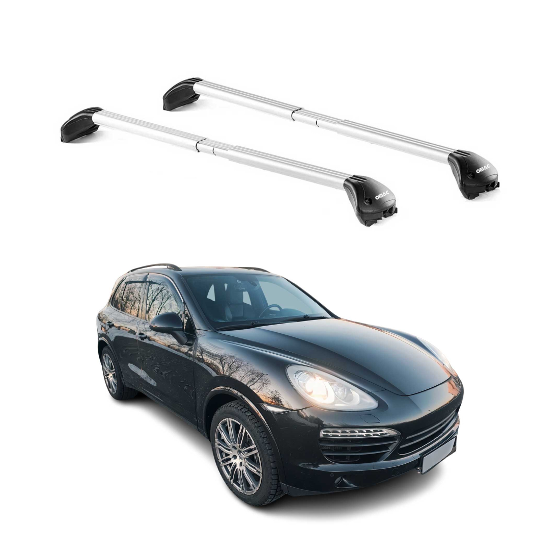Krovni nosači PORSCHE CAYENNE (92A) 2010-2017 | aluminij | Molydon