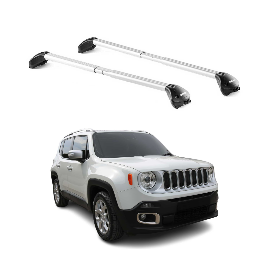 Krovni nosači JEEP RENEGADE (BU) 2014-2024 | aluminij | Molydon