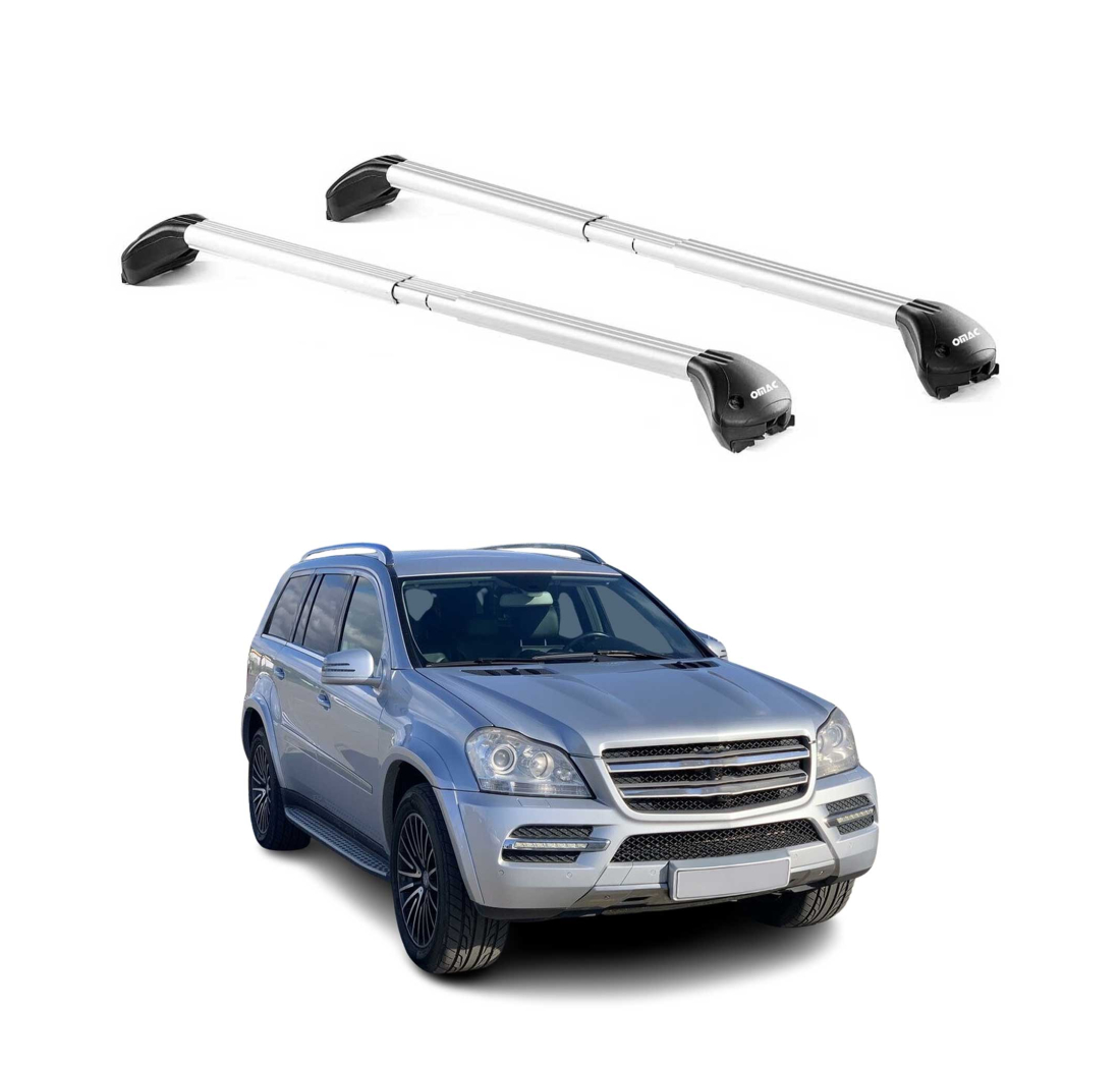 Krovni nosači MERCEDES GL (X164) 2006-2015 | aluminij | Molydon