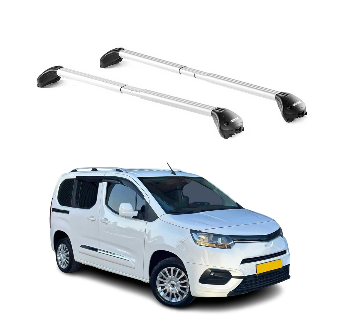Krovni nosači TOYOTA PROACE CITY VERSO 2019- | aluminij | Molydon