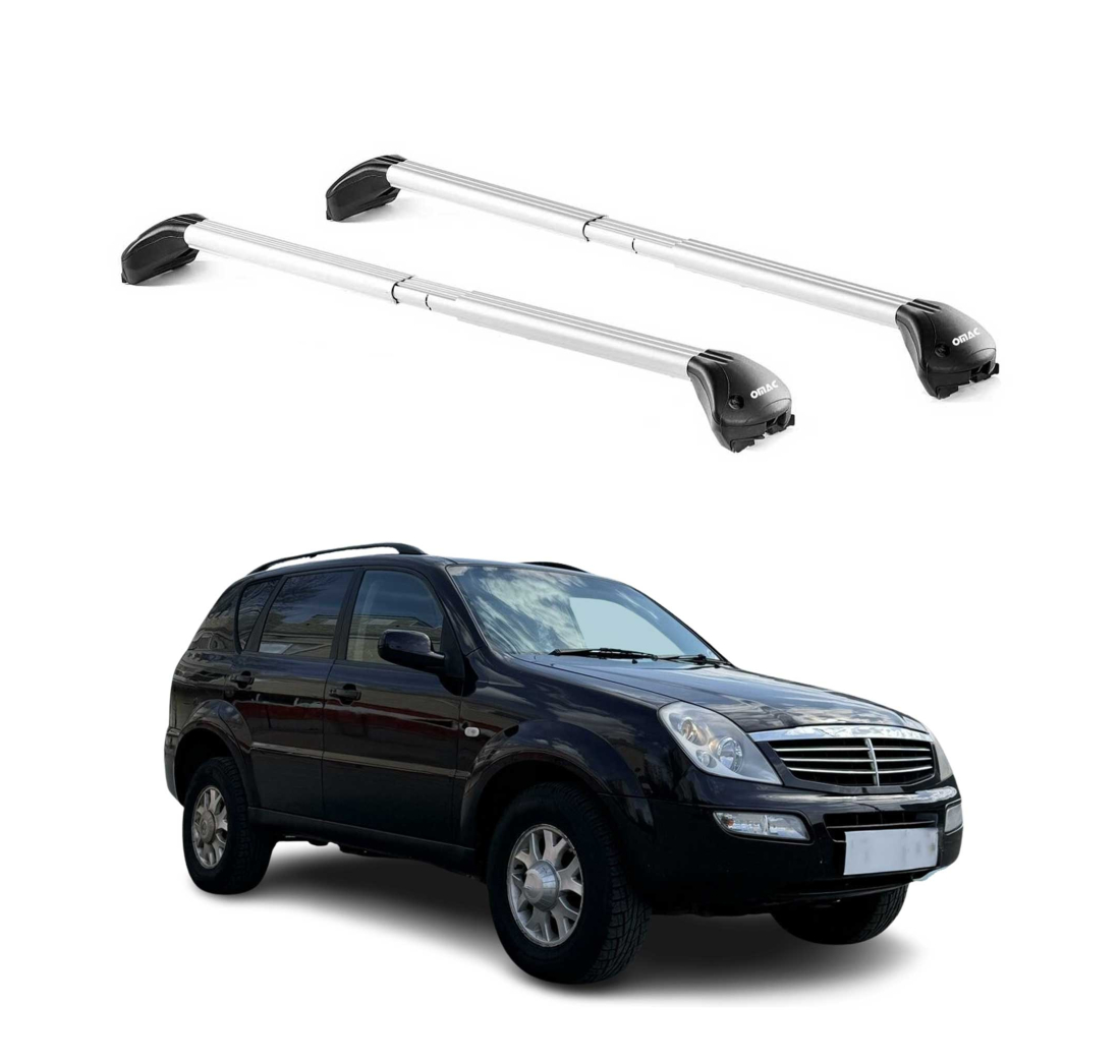 Krovni nosači SSANGYONG REXTON I 2001-2006 | aluminij | Molydon