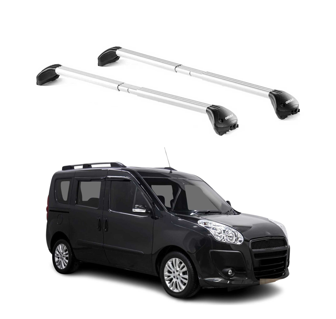 Krovni nosači FIAT DOBLO II 2010-2022 | aluminij | Molydon