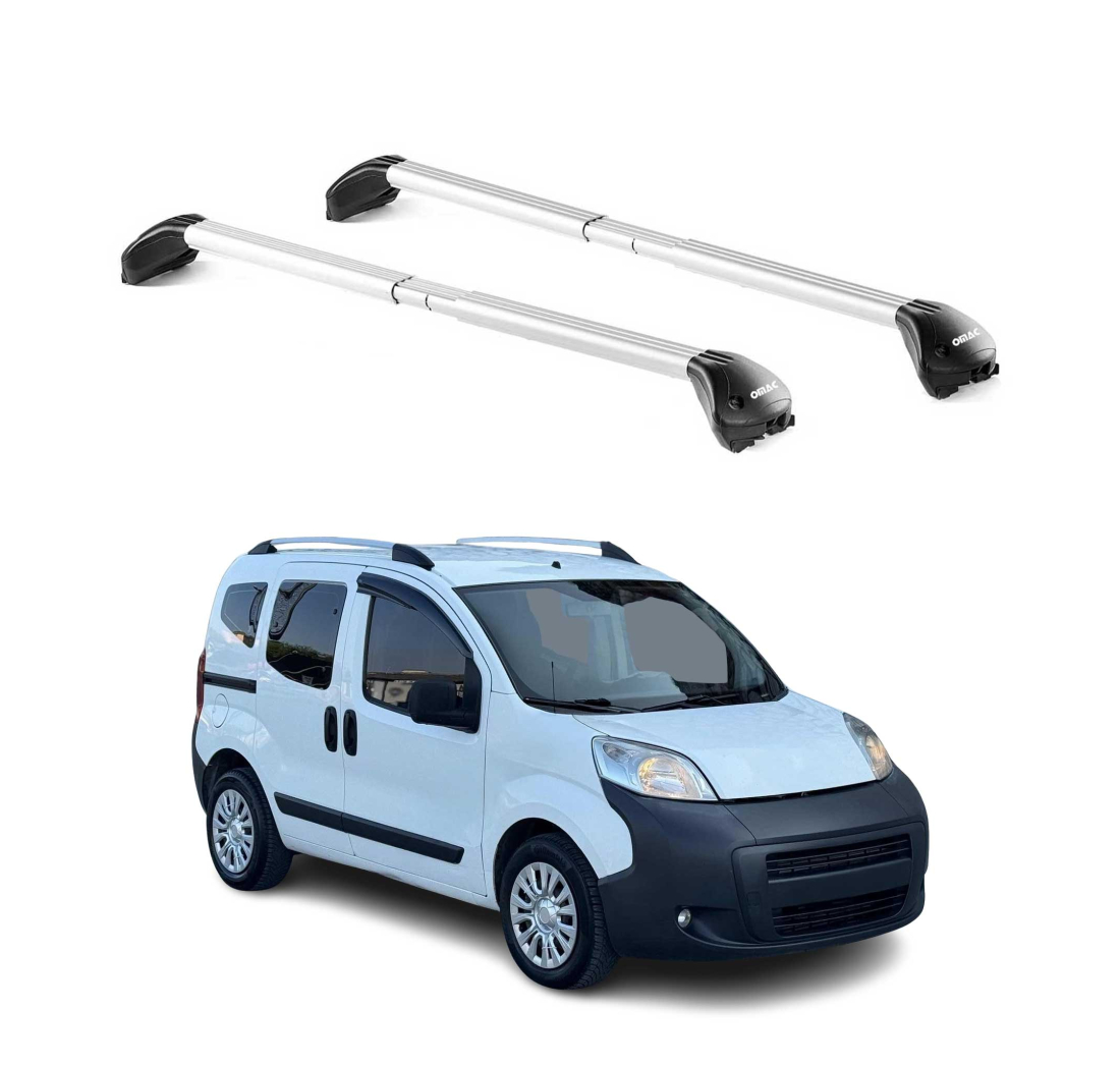 Krovni nosači PEUGEOT BIPPER 2007-2016 | aluminij | Molydon