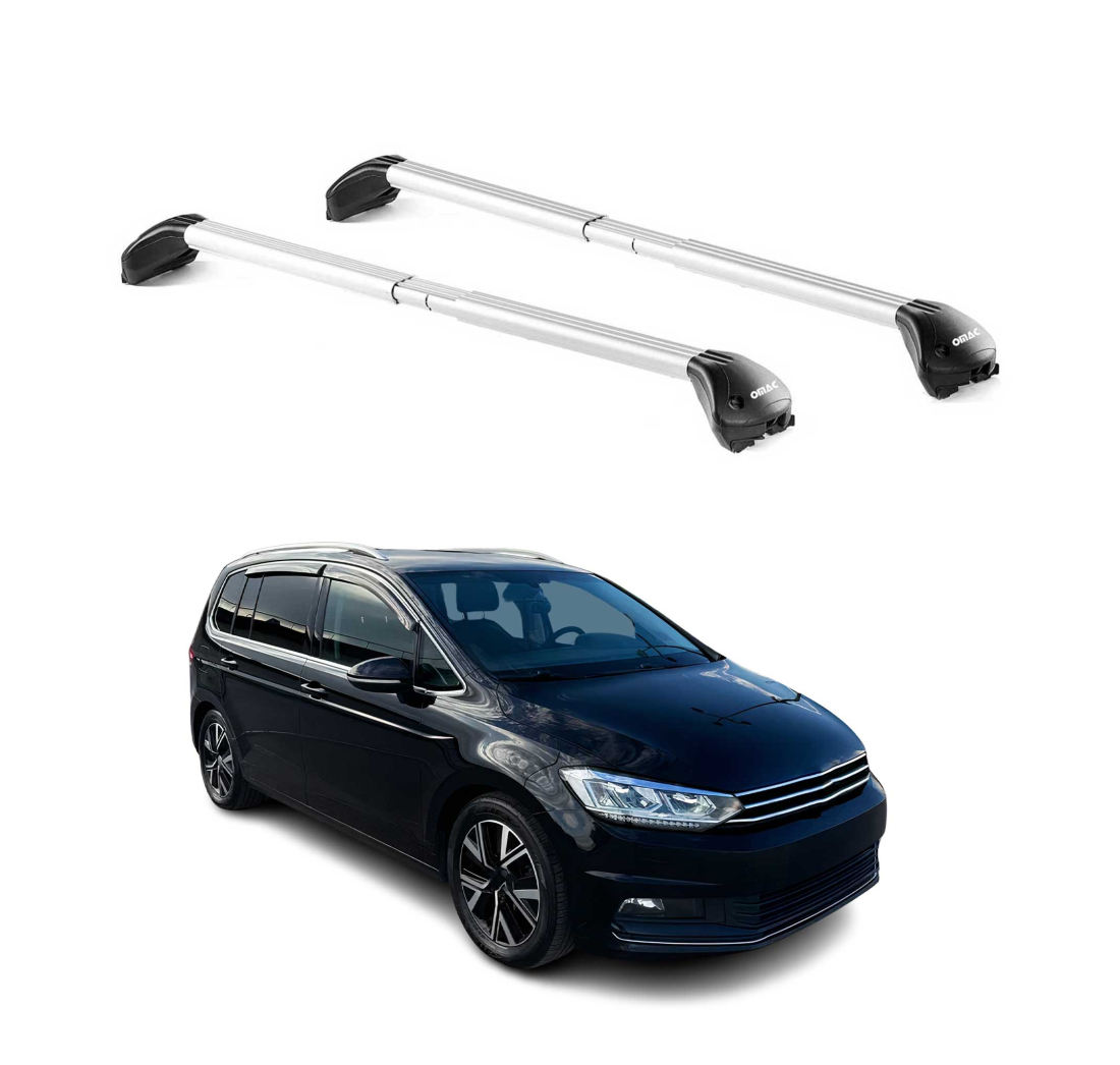 Krovni nosači VOLKSWAGEN TOURAN (5T) 2015-2024 | aluminij | Molydon