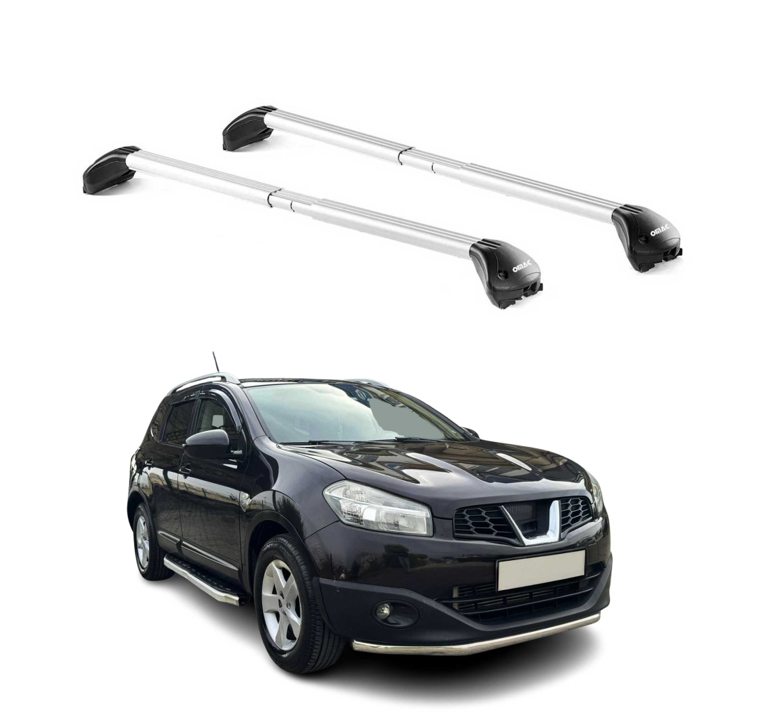 Krovni nosači NISSAN QASHQAI+2 (JJ10) 2007-2014 | aluminij | Molydon
