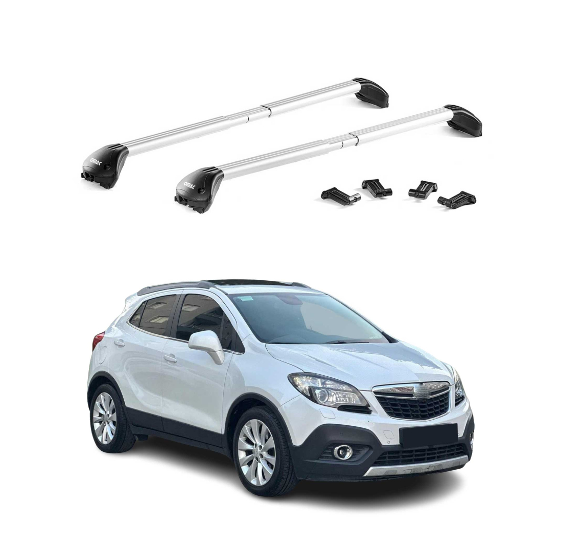 Krovni nosači OPEL MOKKA \ MOKKA X 2013- | aluminij | Molydon