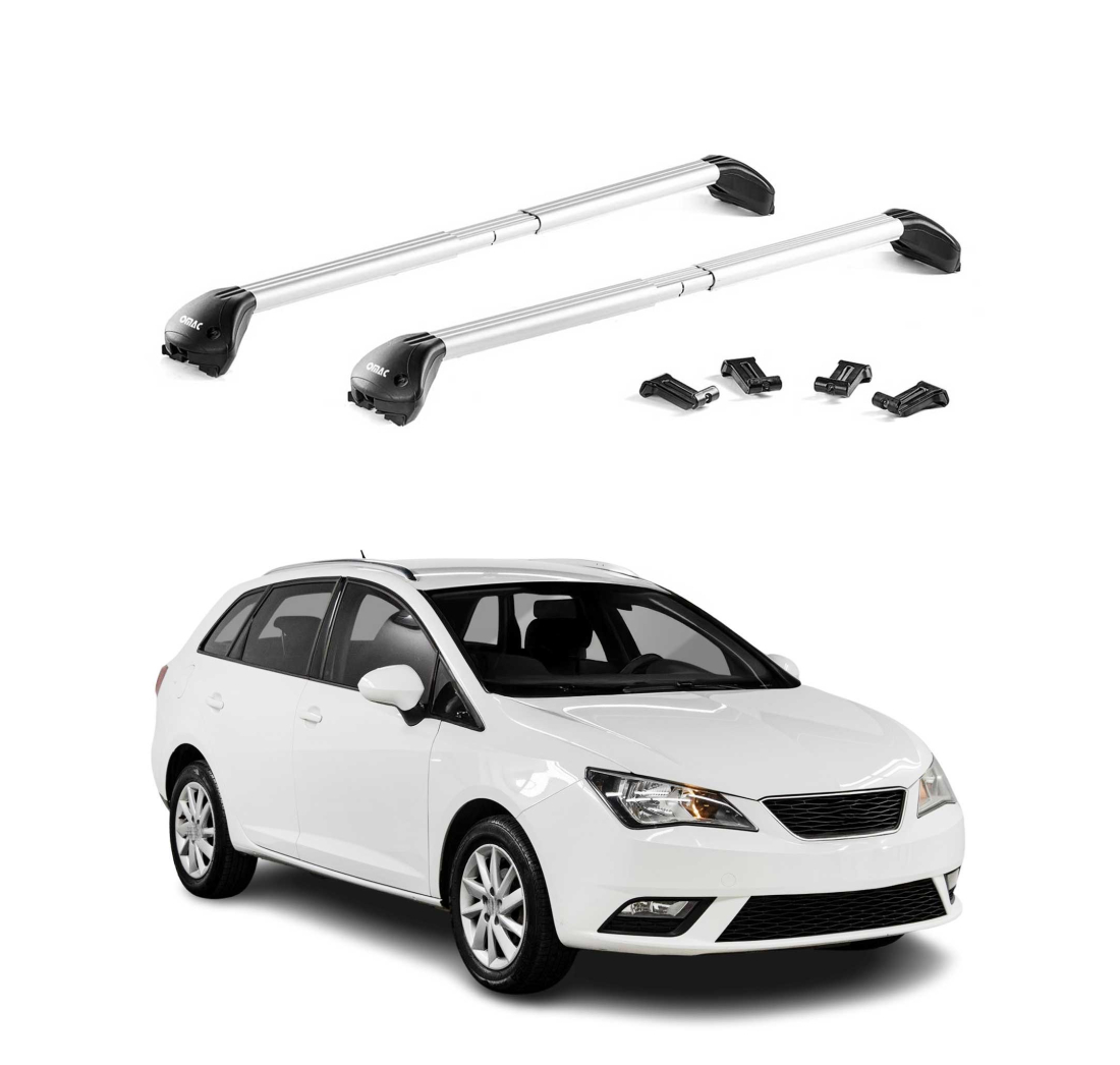 Krovni nosači SEAT IBIZA SW 2010-2017 | aluminij | Molydon