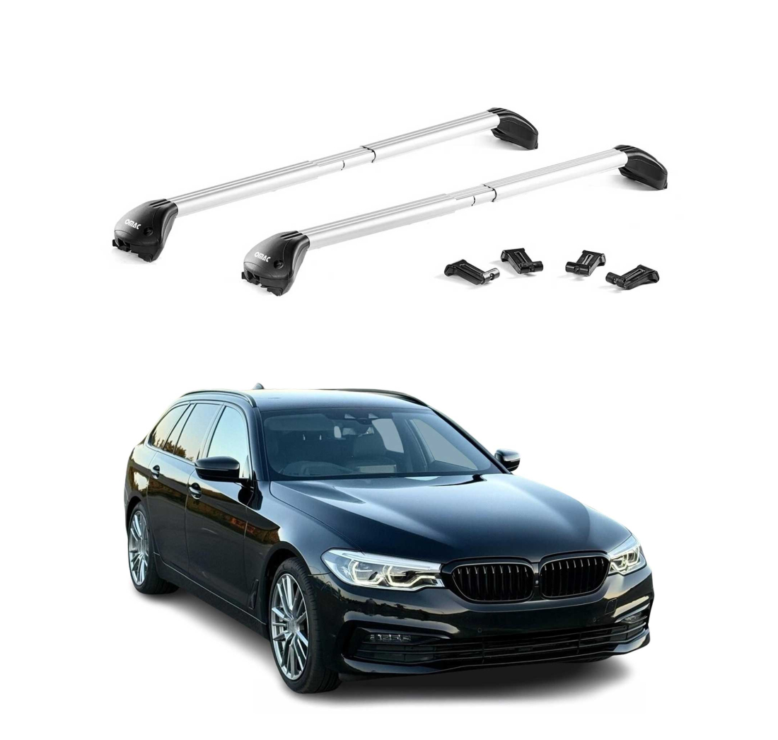 Krovni nosači BMW SERIE 5 TOURING (G31) 2017-2024 | aluminij | Molydon