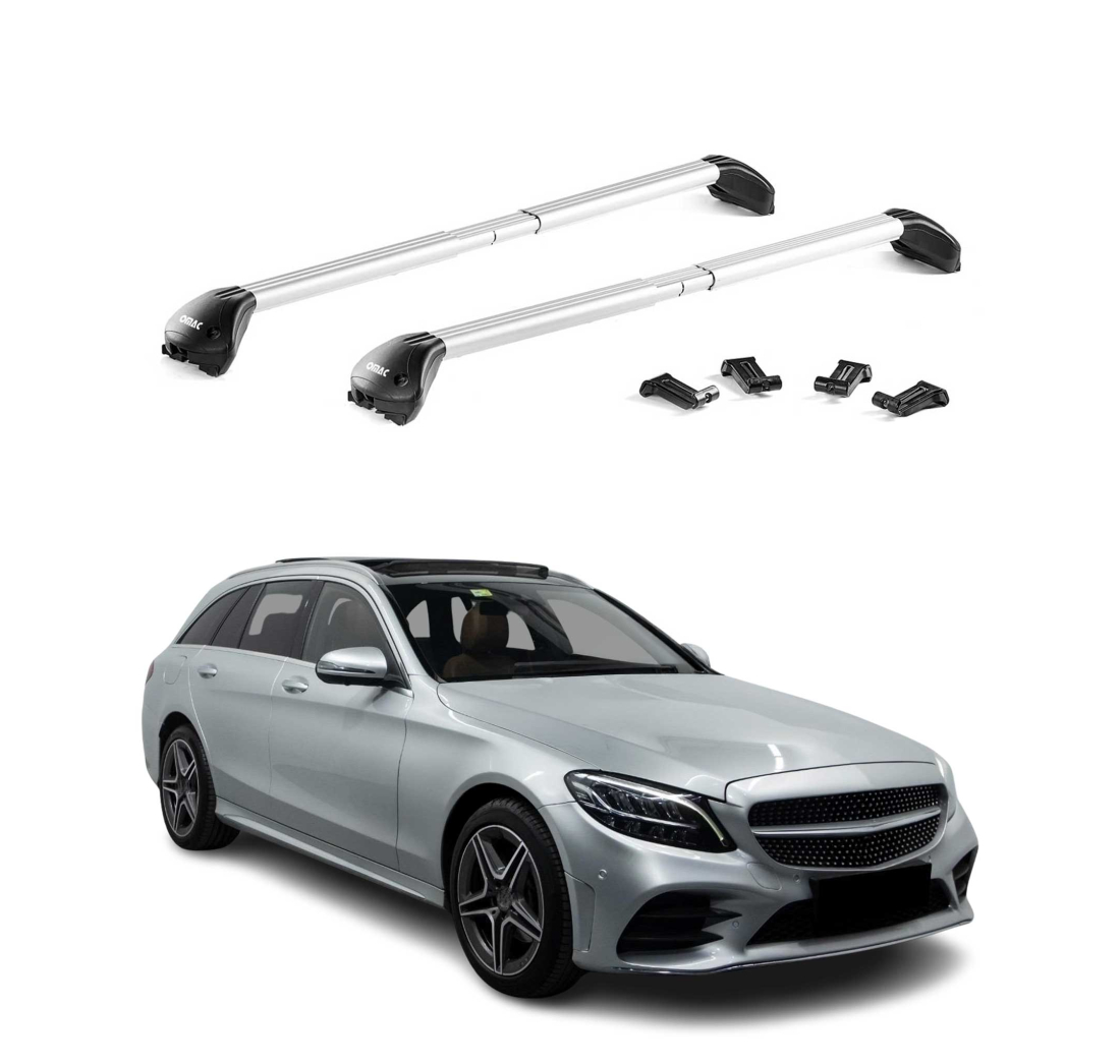 Krovni nosači MERCEDES CLASSE C SW (S205) 2015-2021 | aluminij | Molydon