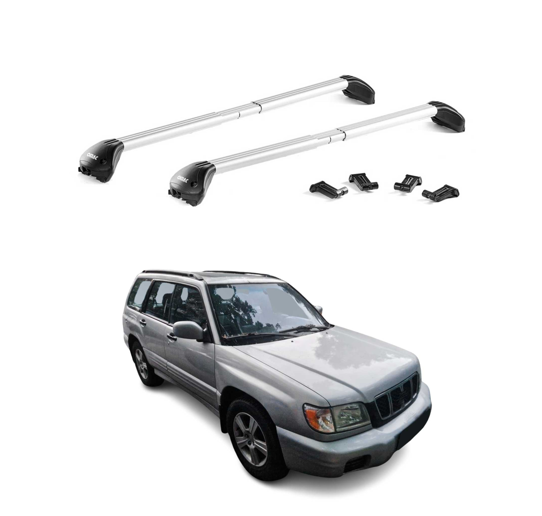 Krovni nosači SUBARU FORESTER (SF) 1997-2002 | aluminij | Molydon