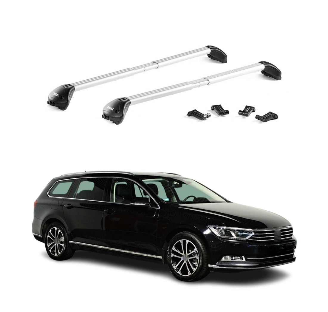 Krovni nosači VW PASSAT SW B8 2015- | aluminij | Molydon