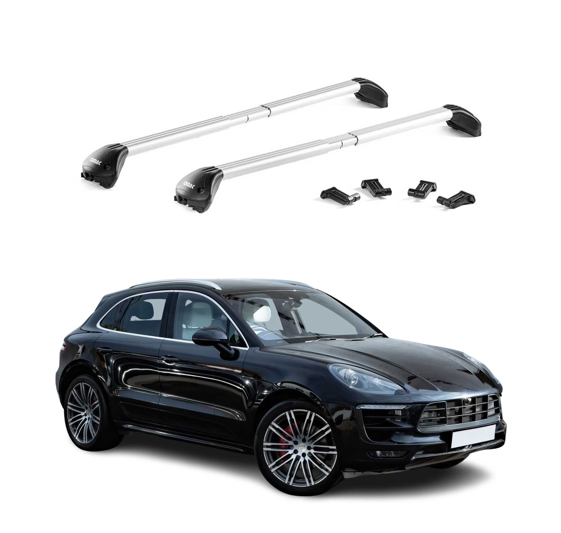 Krovni nosači PORSCHE MACAN I 2015- | aluminij | Molydon