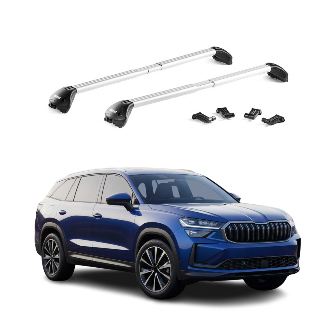 Krovni nosači SKODA KODIAQ (NS7) 2017-2024 | aluminij | Molydon
