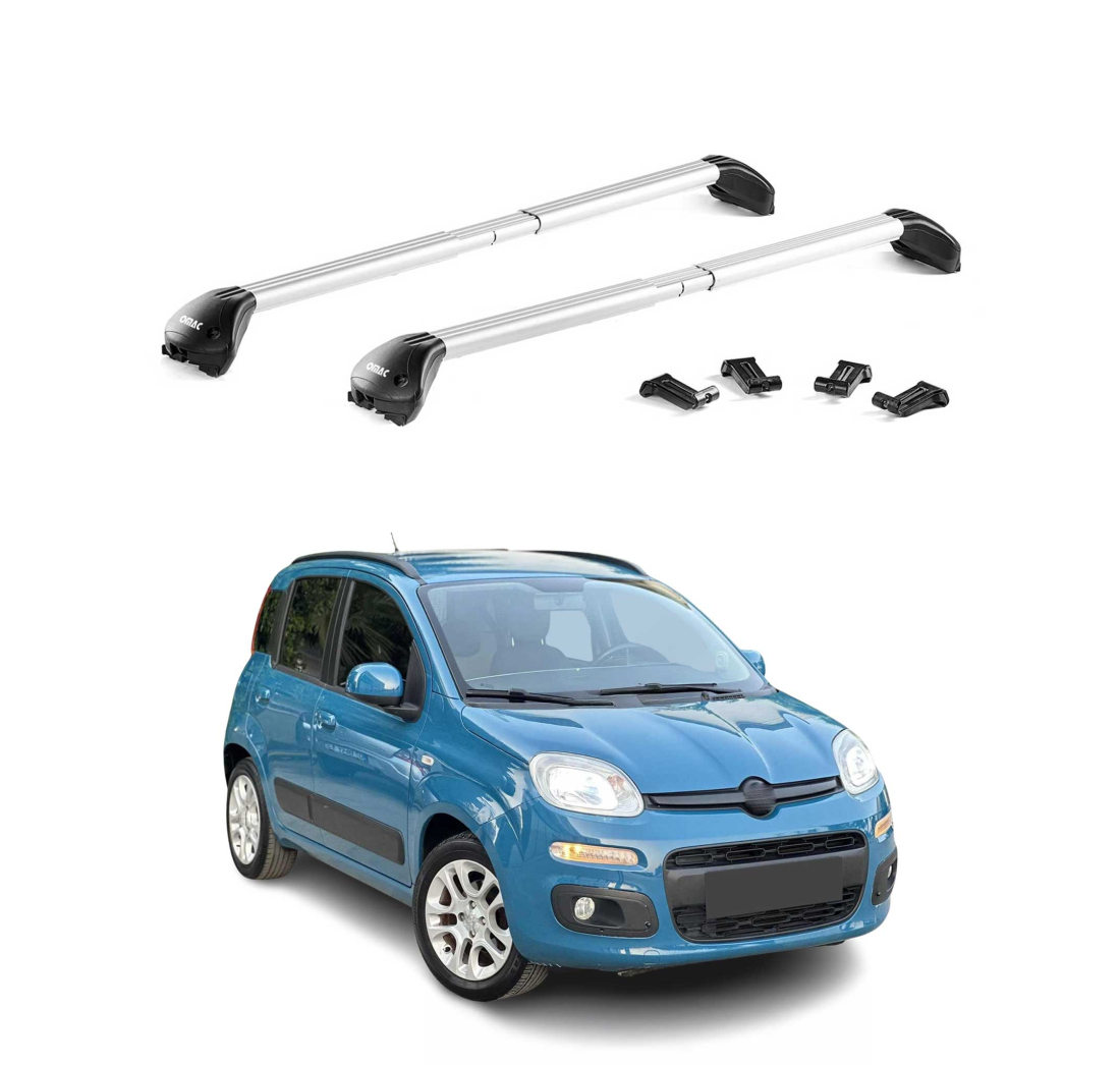 Krovni nosači FIAT PANDA III 2012-2024 | aluminij | Molydon