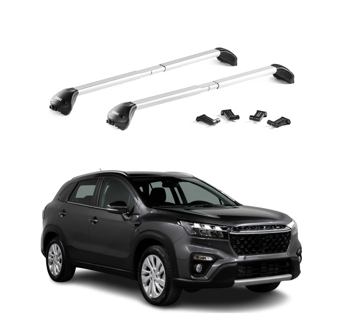 Krovni nosači SUZUKI S-CROSS 2022-2024 | aluminij | Molydon