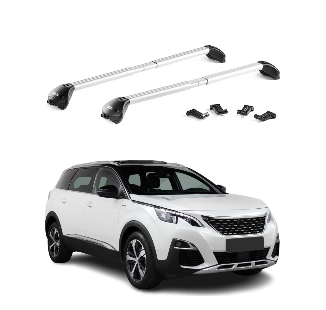 Krovni nosači PEUGEOT 5008 2017- | aluminij | Molydon