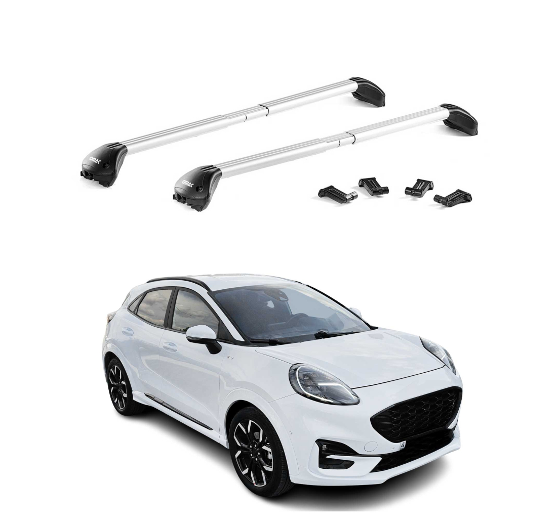 Krovni nosači FORD PUMA 2020-2024 | aluminij | Molydon