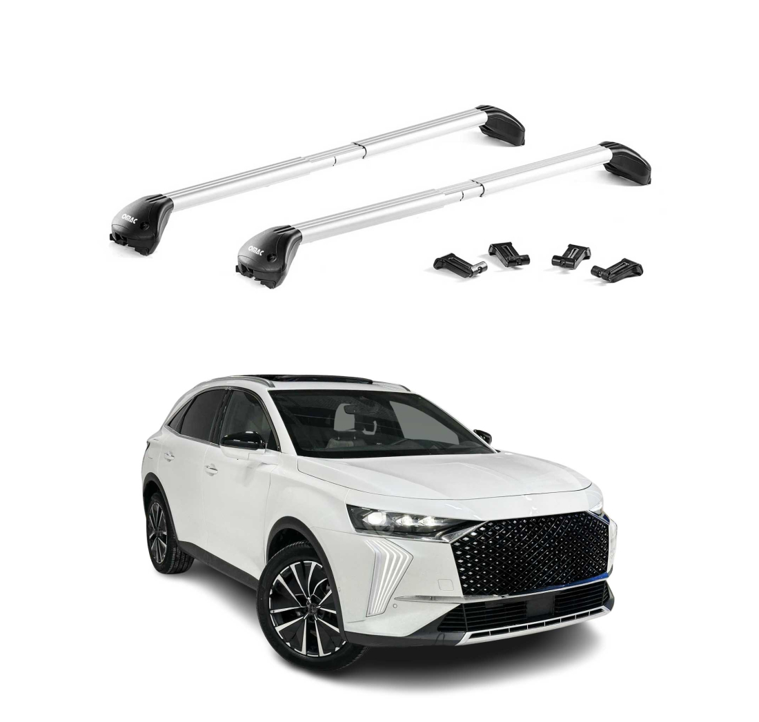 Krovni nosači DS 7 / DS7 CROSSBACK 2017- | aluminij | Molydon
