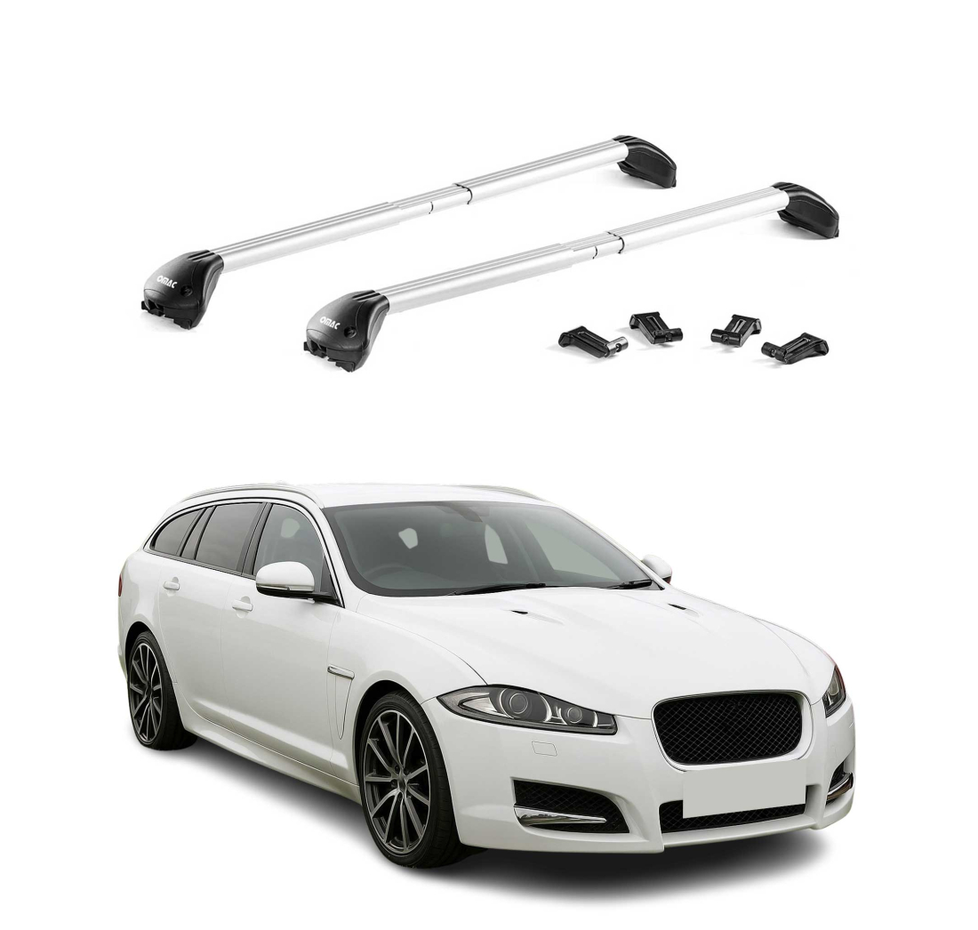Krovni nosači JAGUAR XF SW (X250) 2012-2016 | aluminij | Molydon