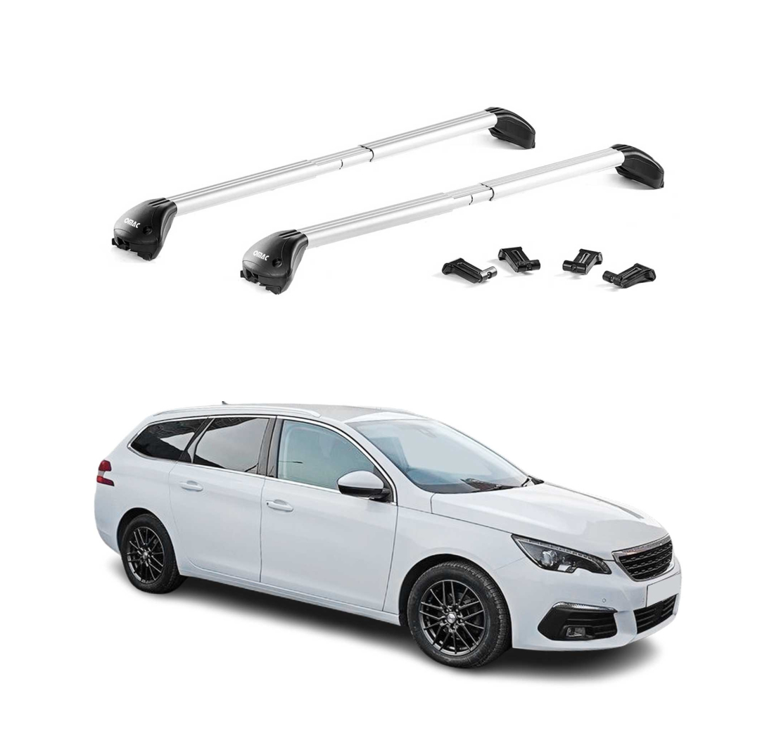 Krovni nosači PEUGEOT 308 SW 2013-2021 | aluminij | Molydon