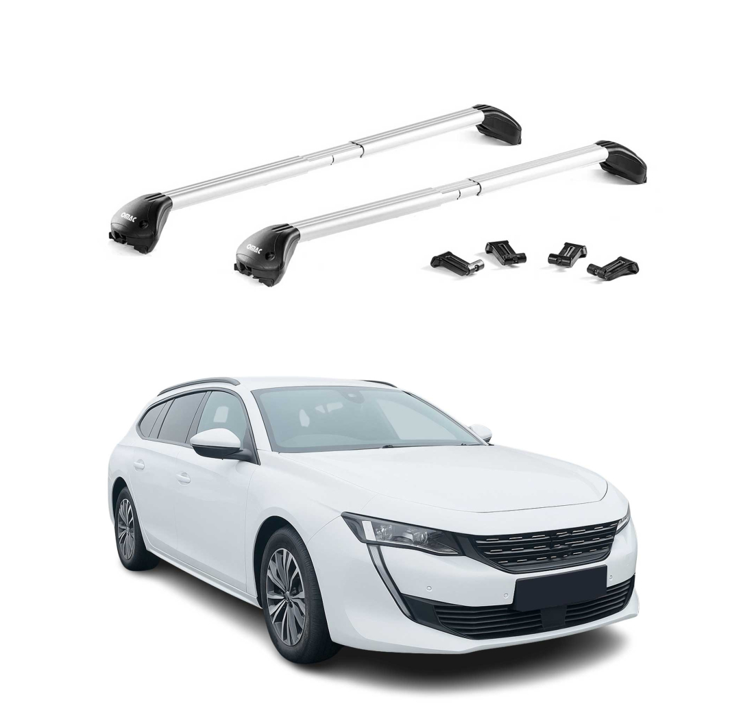 Krovni nosači PEUGEOT 508 SW 2018-2024 | aluminij | Molydon