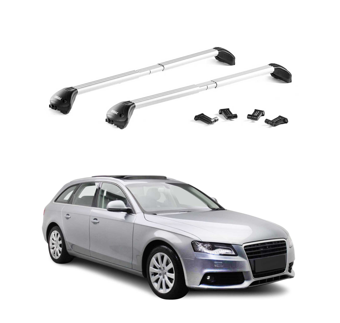 Krovni nosači AUDI A4 SW (B8) 2008-2015 | aluminij | Molydon