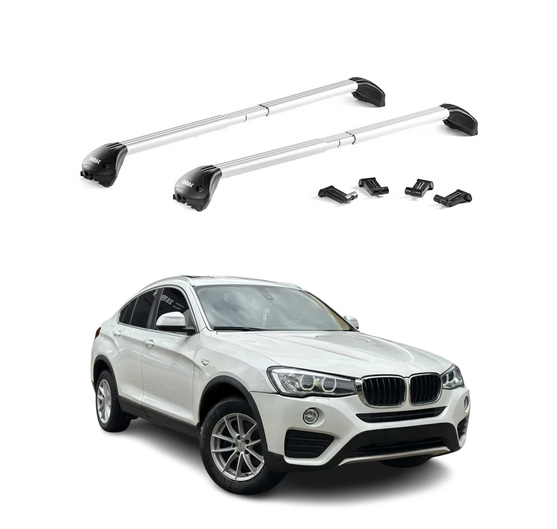 Krovni nosači BMW X4 (F26) 2015-2018 | aluminij | Molydon
