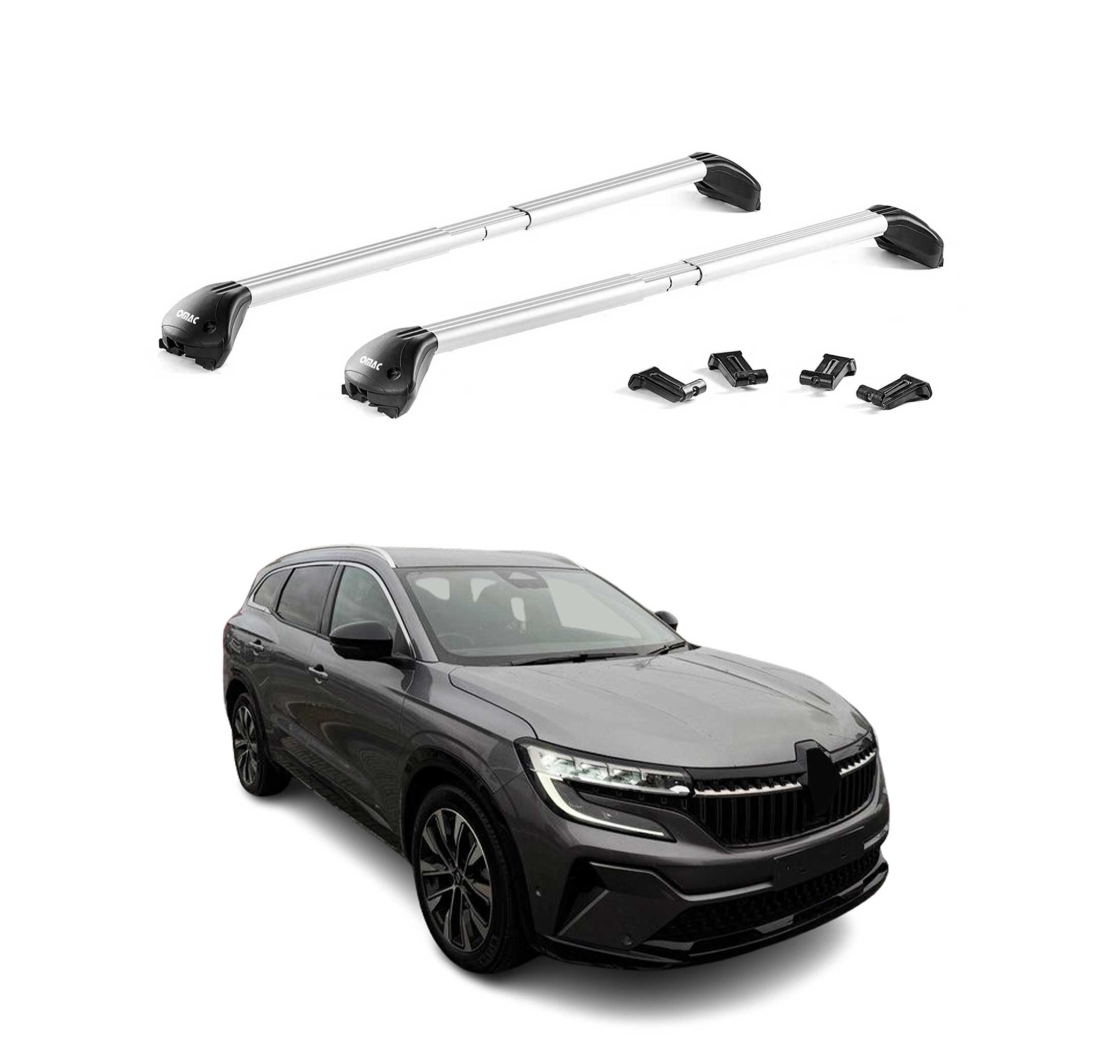 Krovni nosači RENAULT ESPACE 2023- | aluminij | Molydon