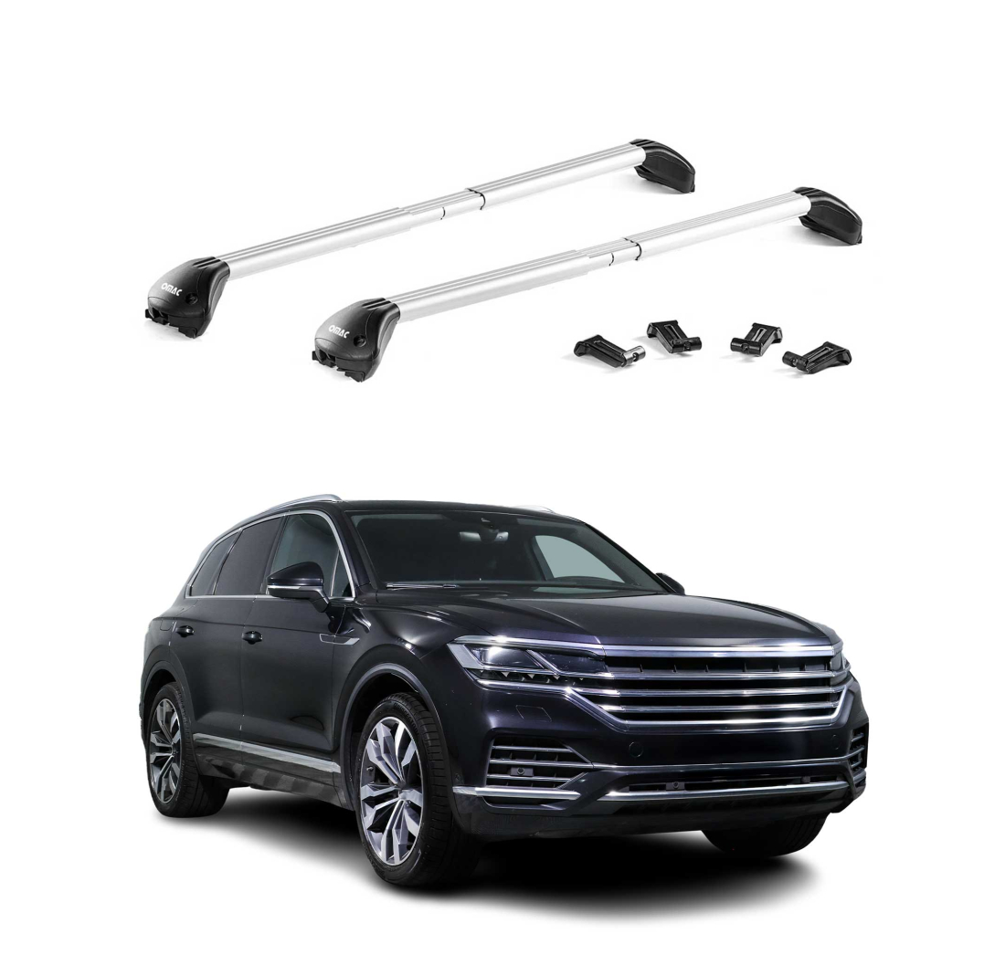 Krovni nosači VOLKSWAGEN TOUAREG (CR7) 2018-2024 | aluminij | Molydon