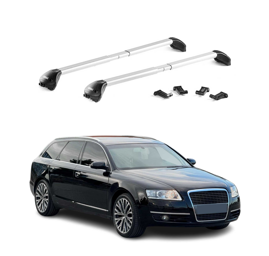 Krovni nosači AUDI A6 SW 2005-2025 | aluminij | Molydon