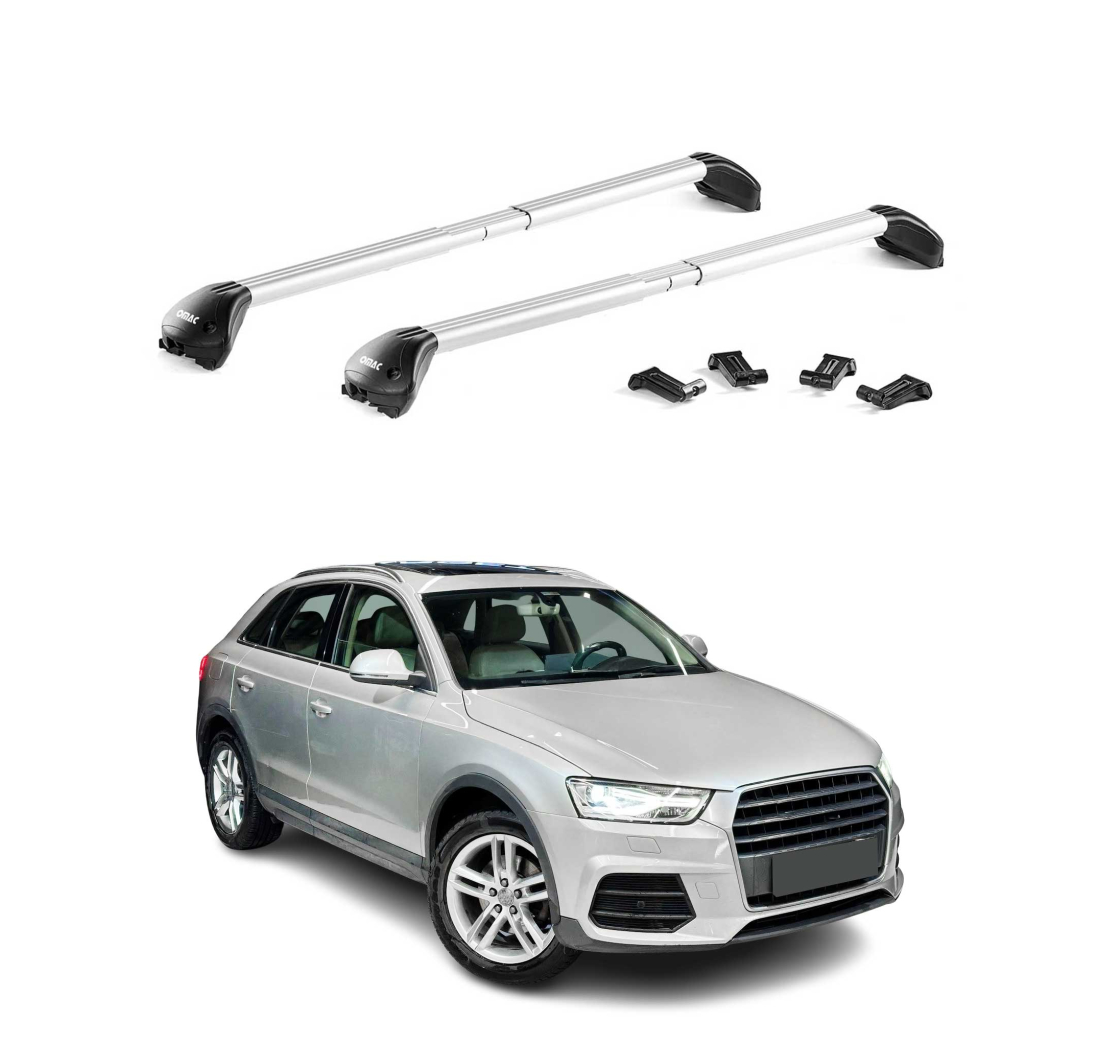 Krovni nosači AUDI Q3 (8U) 2011-2018 | aluminij | Molydon