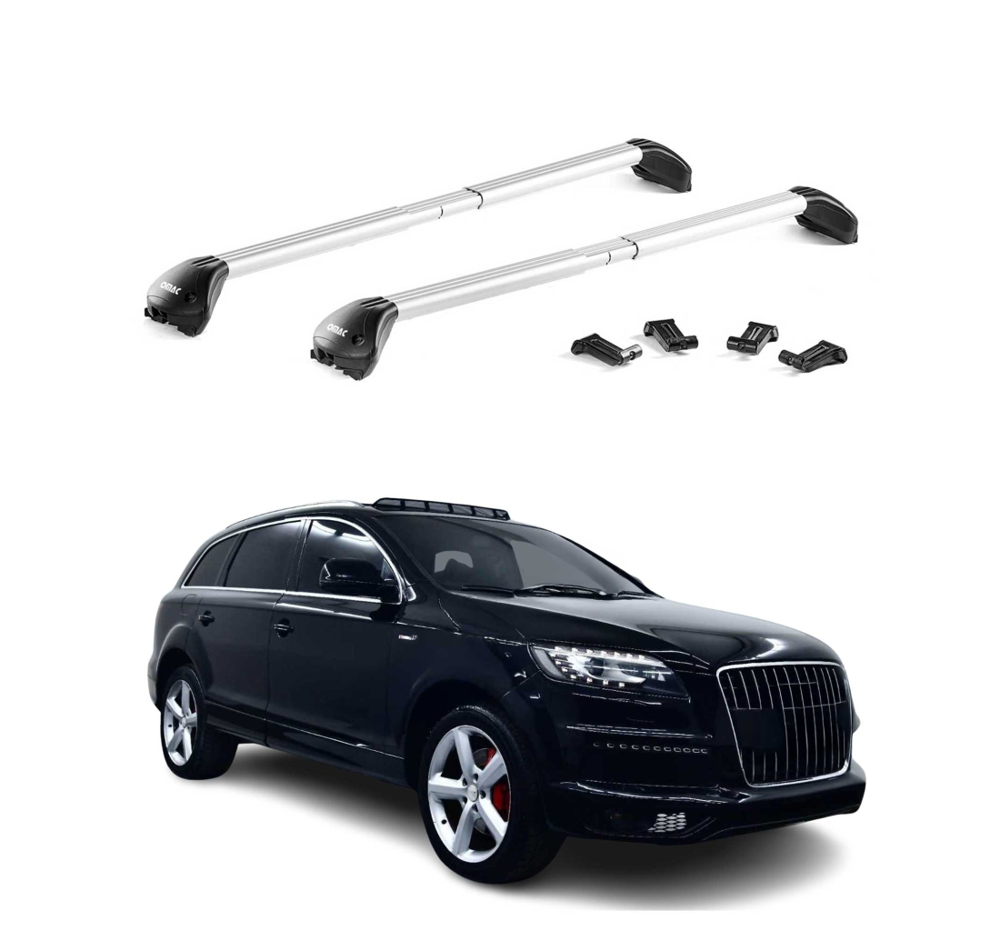 Krovni nosači AUDI Q7 (4L) 2006-2015 | aluminij | Molydon